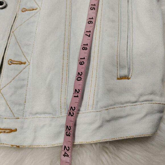 Diesel Men's Light Blue Denim Trucker Jacket Size Large - Picture 15 of 15